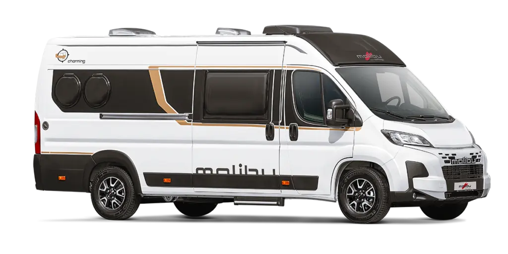 Malibu Van first class - two rooms - Seitenansicht