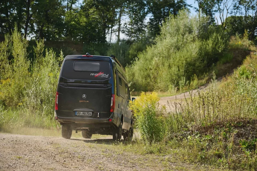 Malibu Genius Performance 4x4 Camper Van im Gelände
