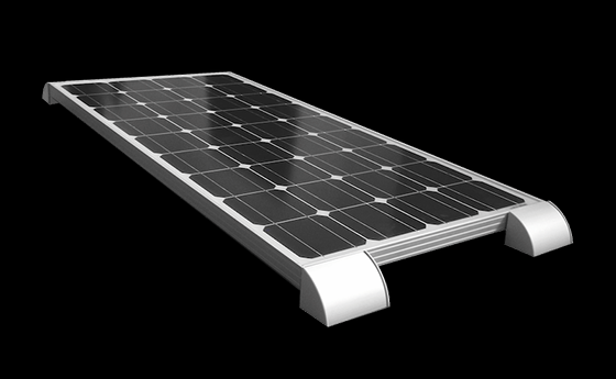 Solaranlage mit Befestigungselementen
